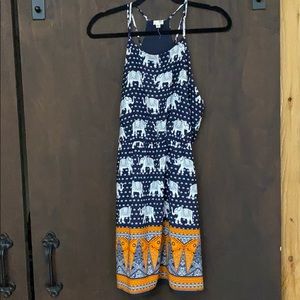 Elephant dress. Casual